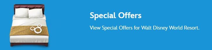 View Special Offers for Walt Disney World Resort