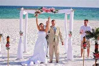 Mexico Beach Wedding